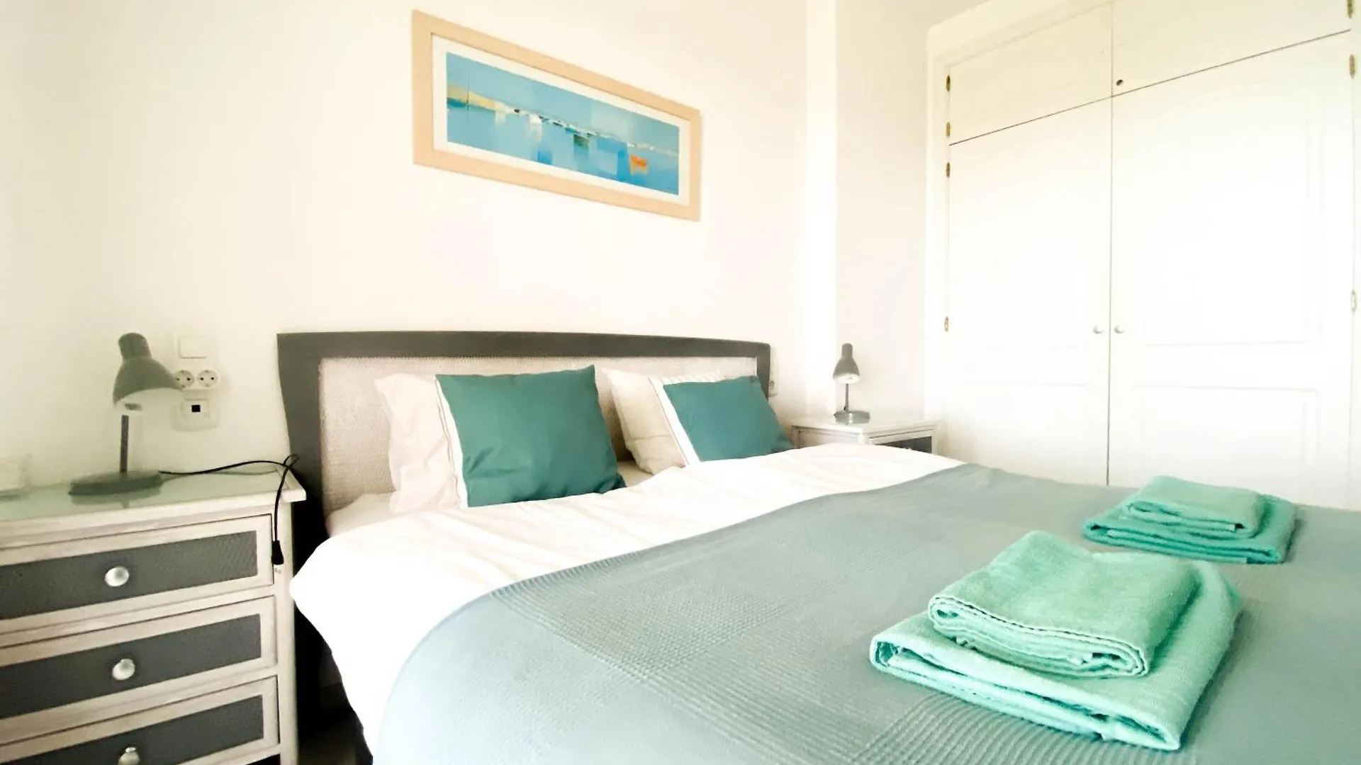 Frontline Beach Ground Floor With Privet Garden, Mi Capricho 16 Mijas Apartment