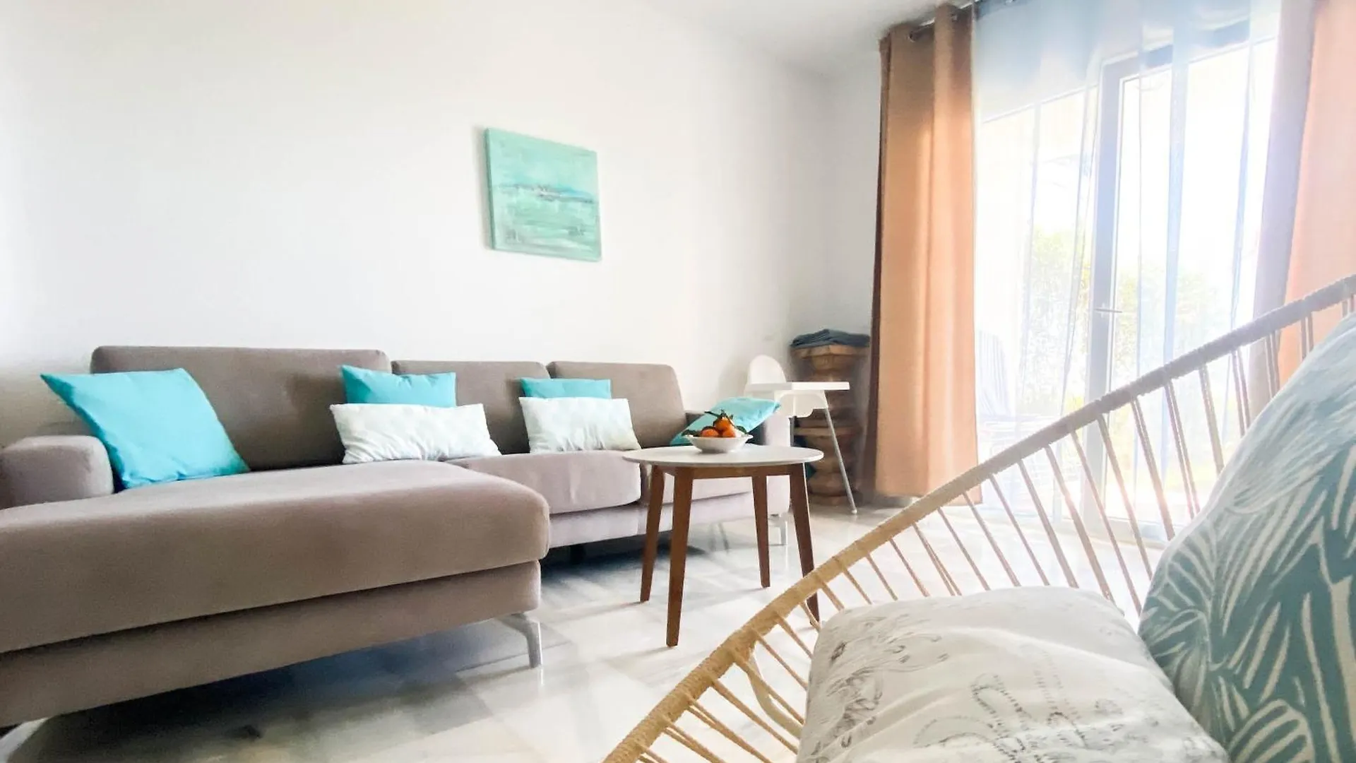 Apartment Frontline Beach Ground Floor With Privet Garden, Mi Capricho 16 Mijas